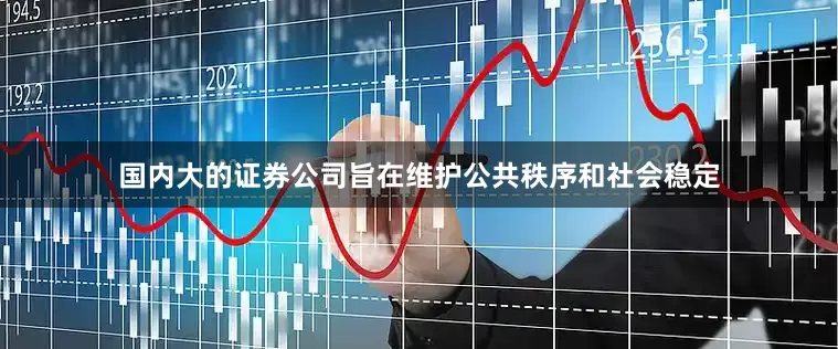 国内大的证券公司旨在维护公共秩序和社会稳定