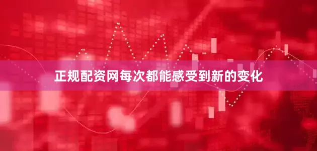 正规配资网每次都能感受到新的变化